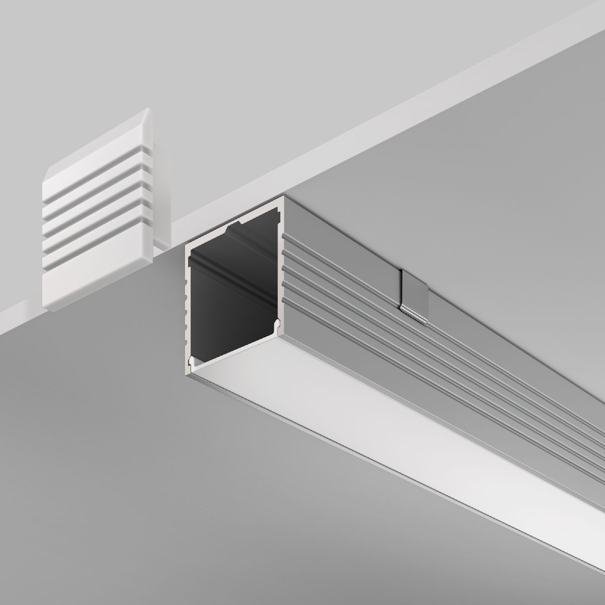 Алюминиевый профиль Led strip ALM-3535A-S-2M