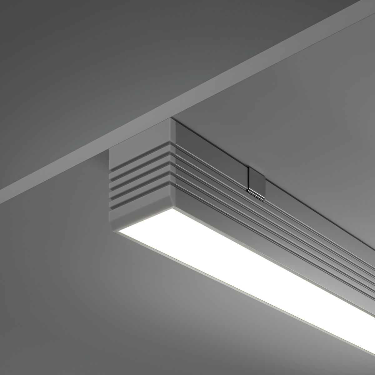 Алюминиевый профиль Led strip ALM-3535A-S-2M