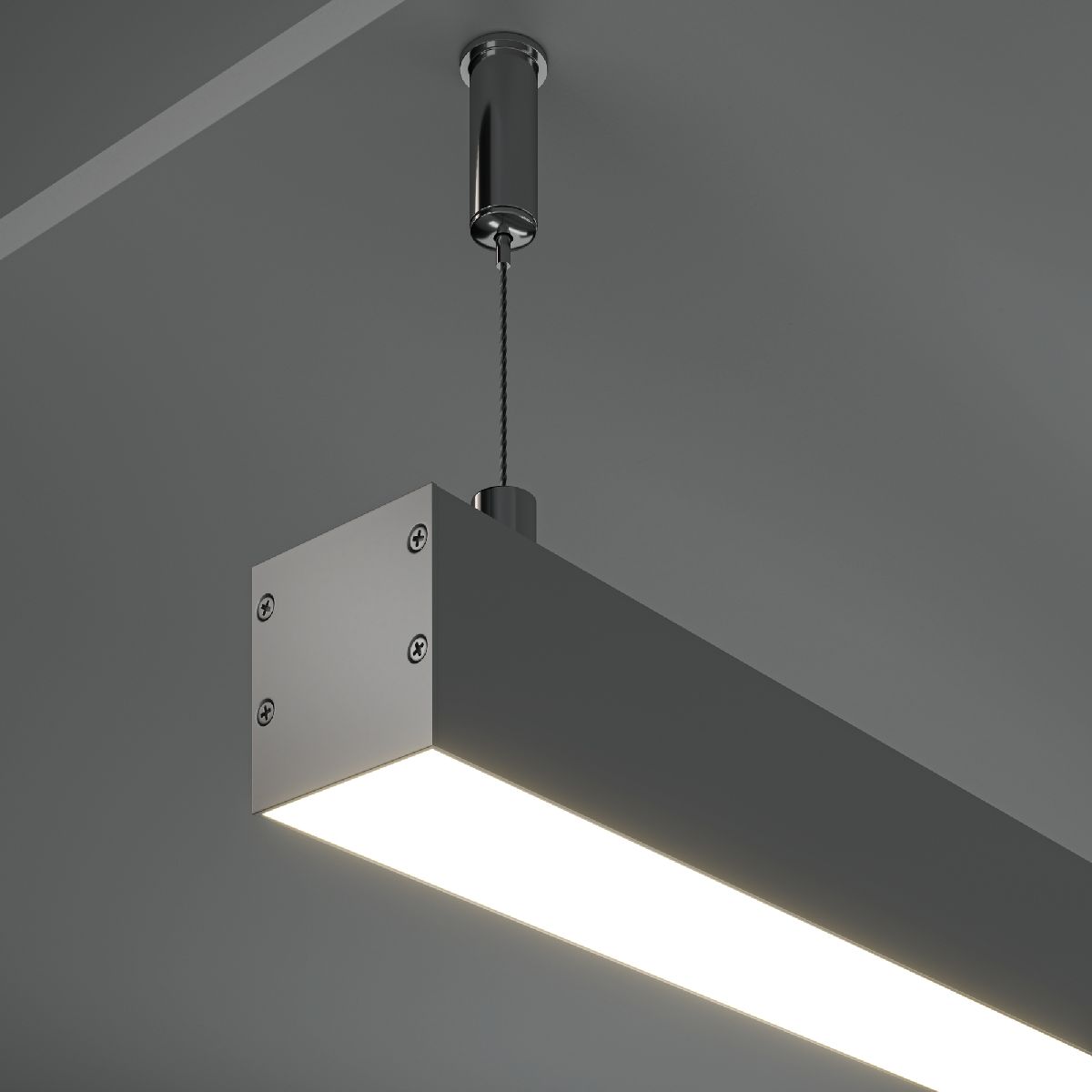 Алюминиевый профиль Led strip ALM-3535B-S-2M