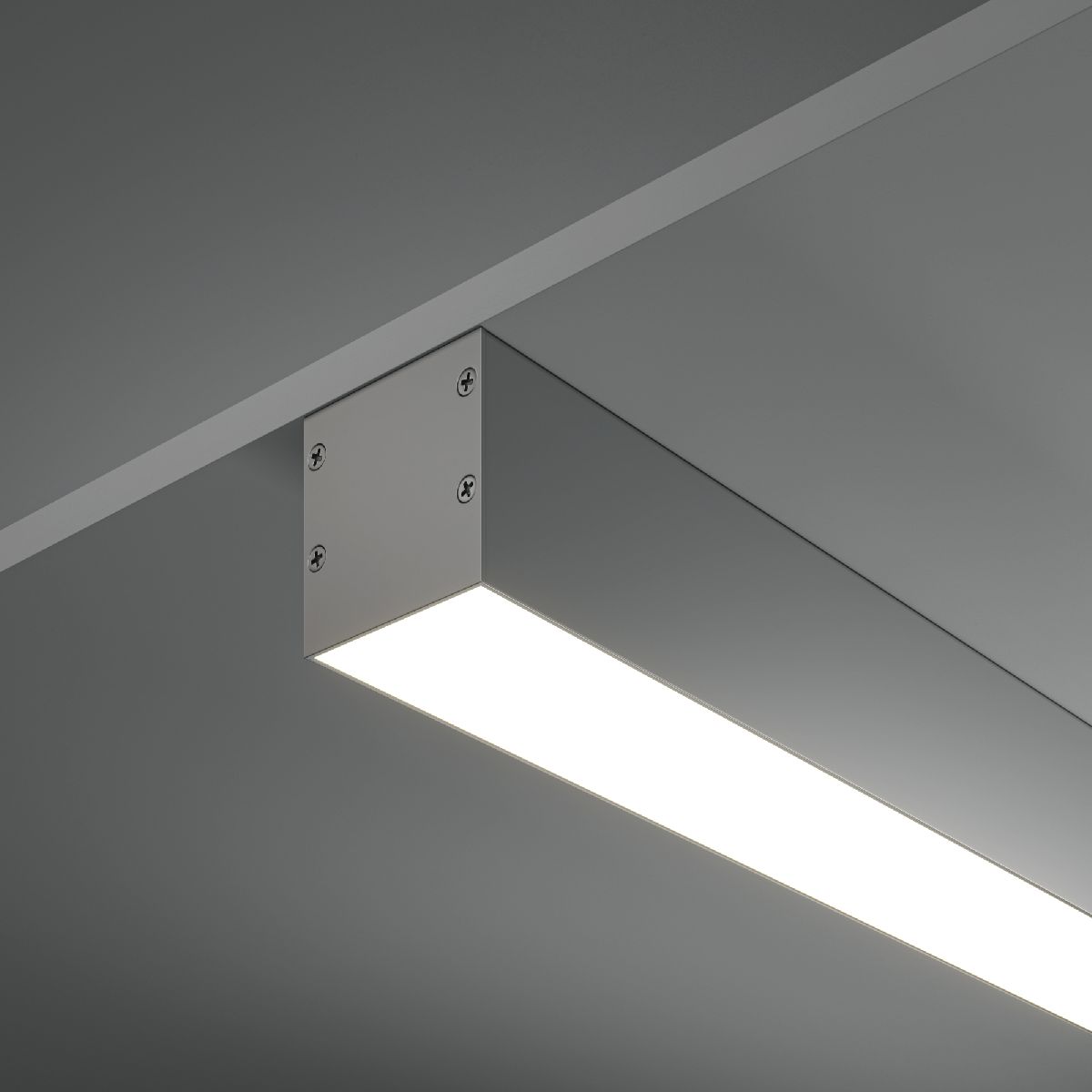 Алюминиевый профиль Led strip ALM-3535B-S-2M