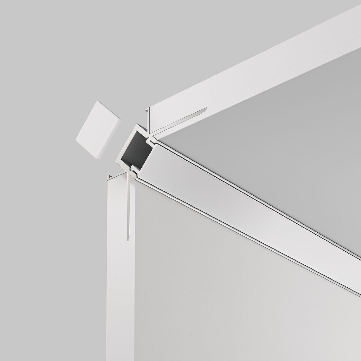 Алюминиевый профиль Led strip ALM-4623-S-2M