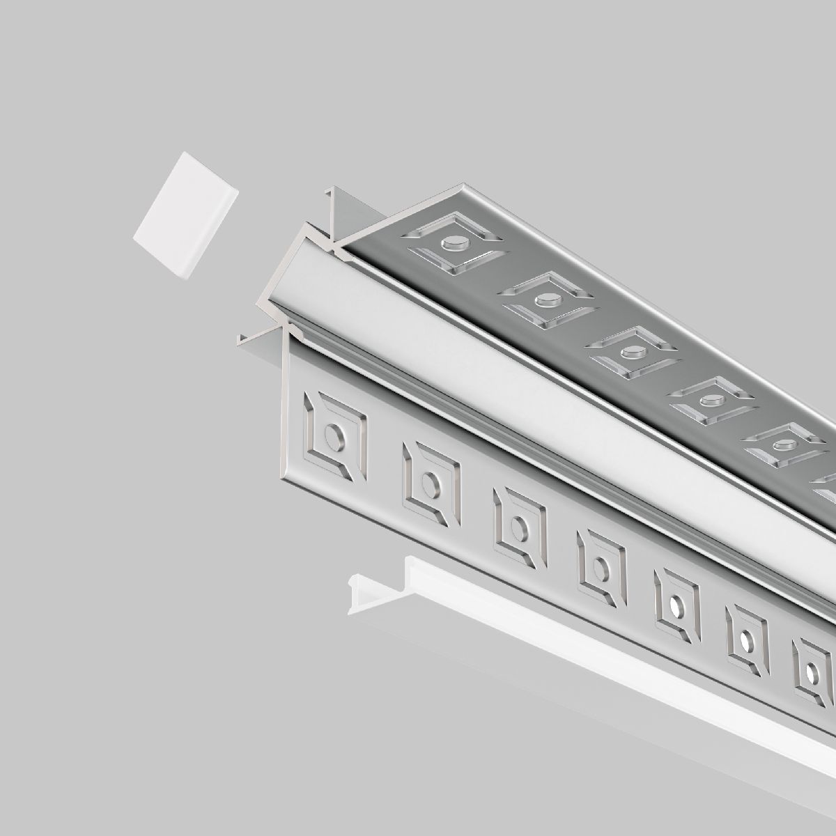 Алюминиевый профиль Led strip ALM-4623-S-2M