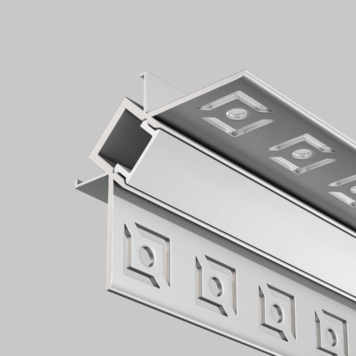 Алюминиевый профиль Led strip ALM-4623-S-2M