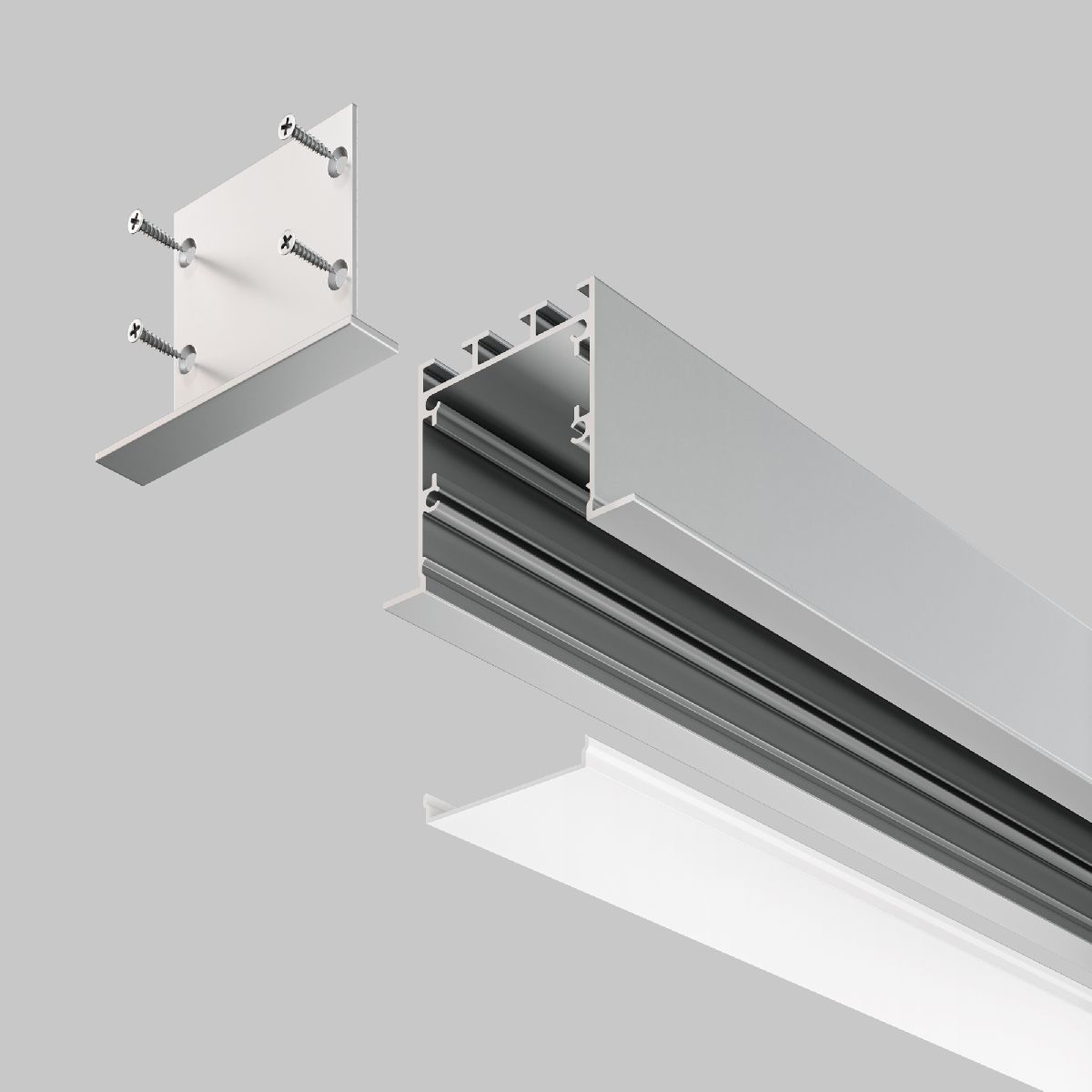 Алюминиевый профиль Led strip ALM-5035-S-2M
