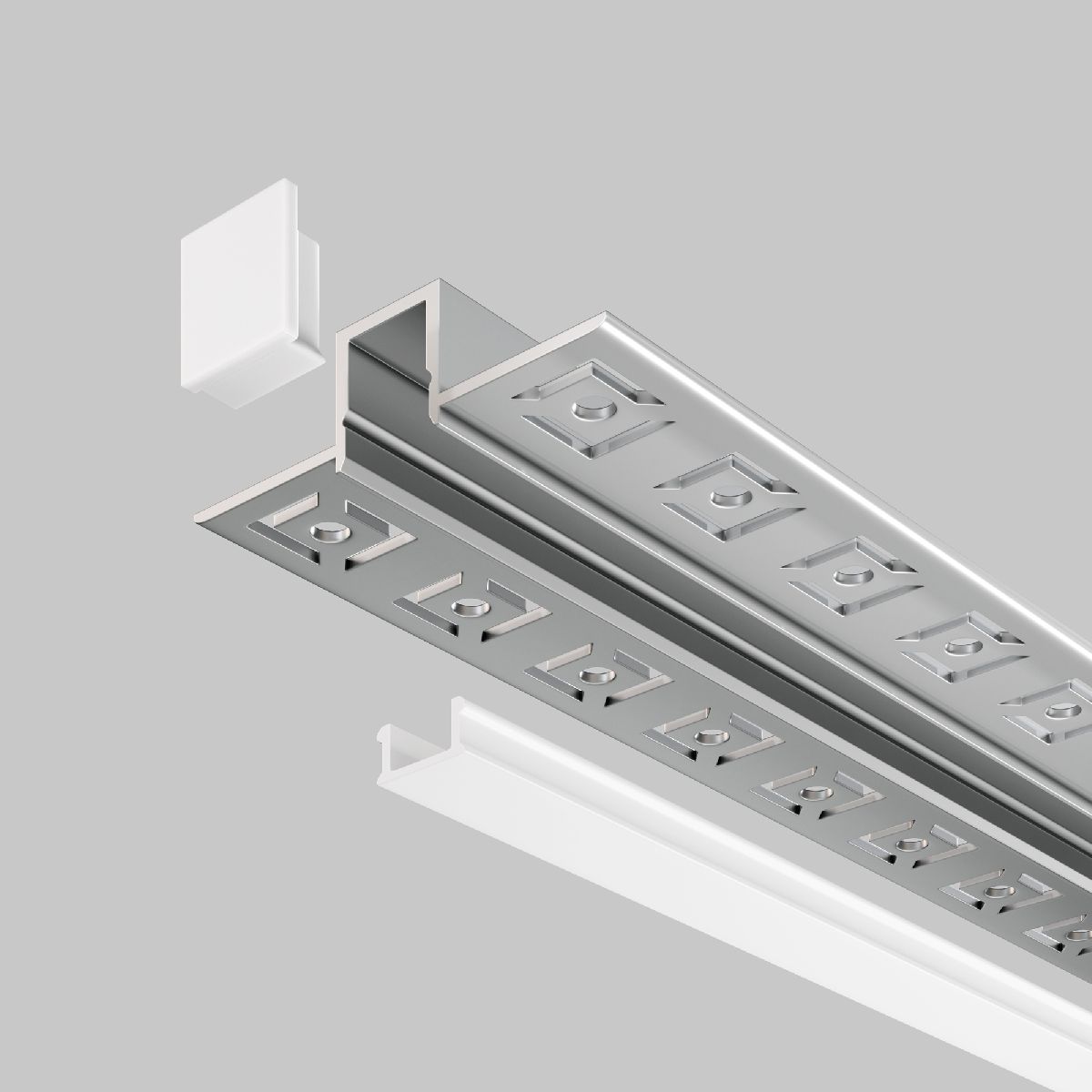 Алюминиевый профиль Led strip ALM-5313A-S-2M