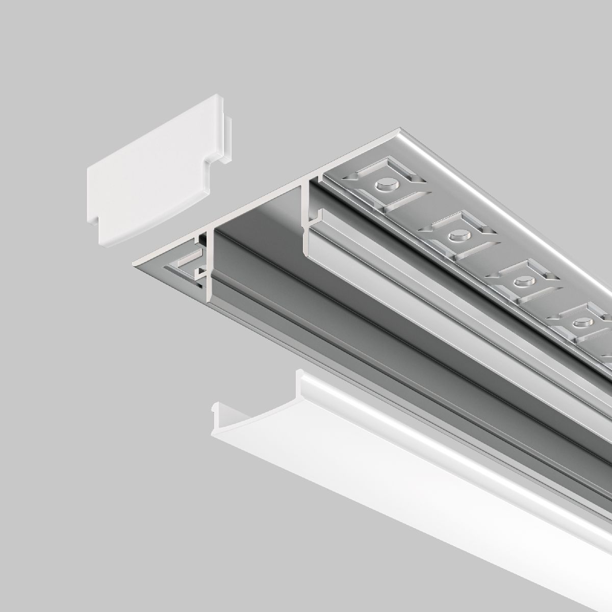 Алюминиевый профиль Led strip ALM-6114-S-2M