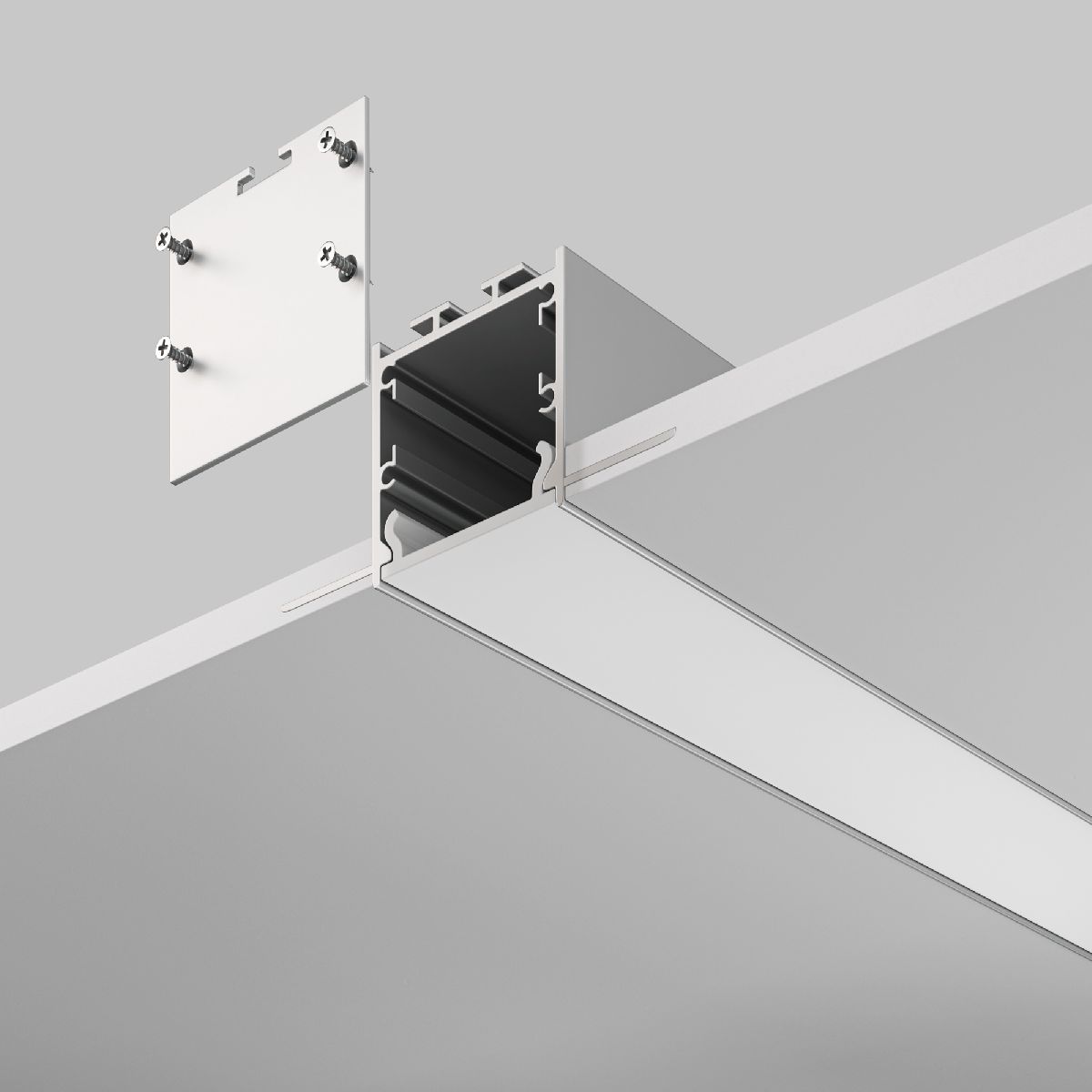 Алюминиевый профиль Led strip ALM-7135-S-2M