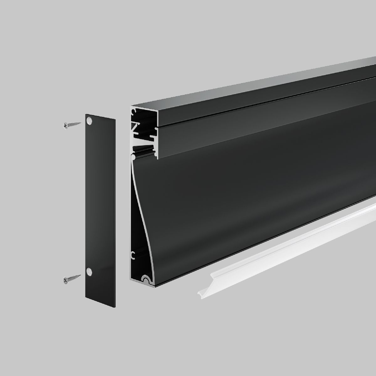 Алюминиевый профиль Led strip ALM-8018-B-2M