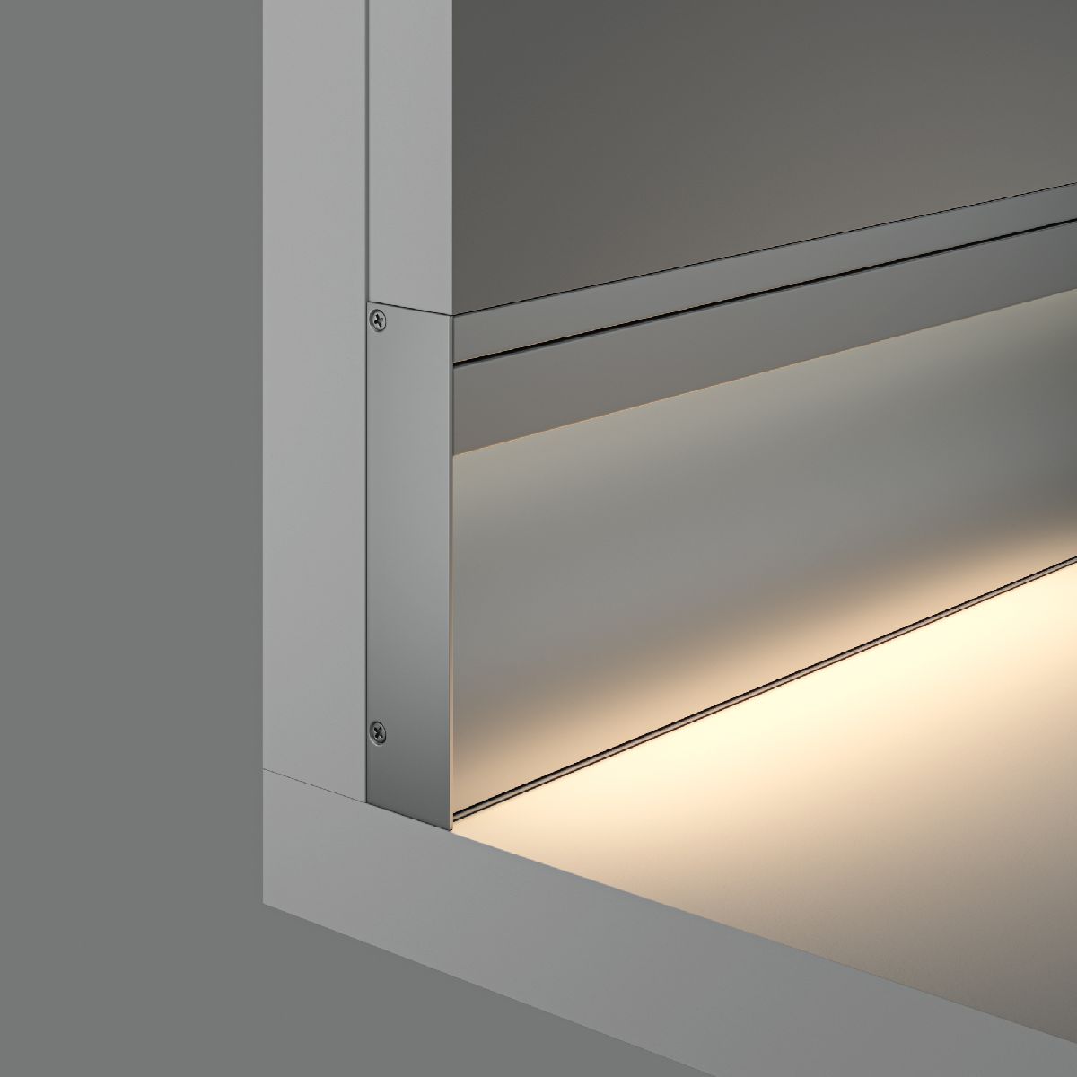 Алюминиевый профиль Led strip ALM-8018-S-2M
