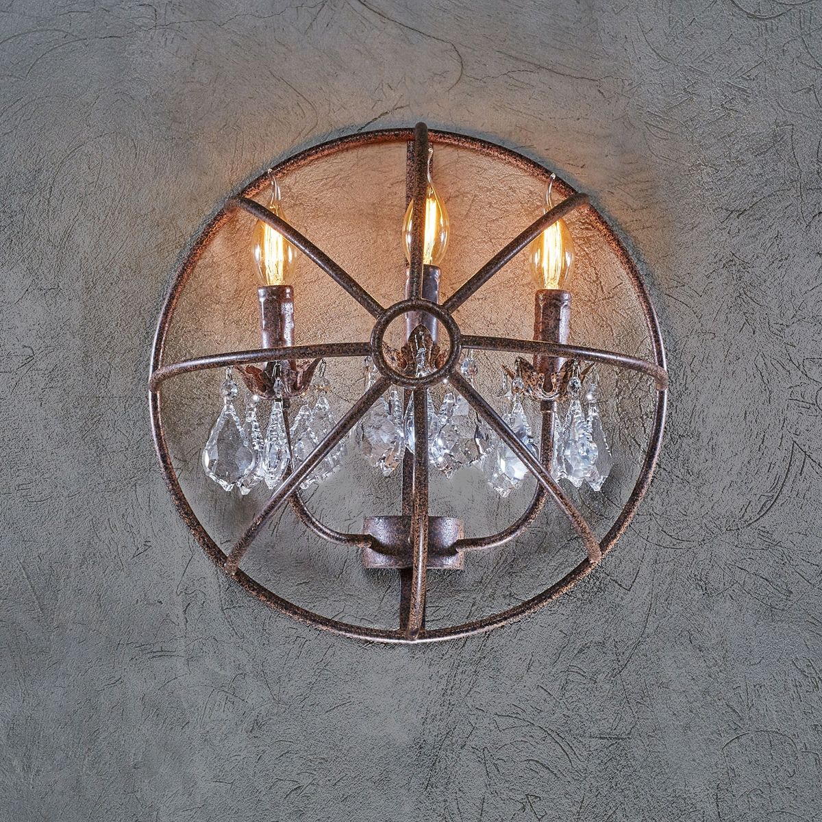 Бра Foucaults orb crystal Loft1897W