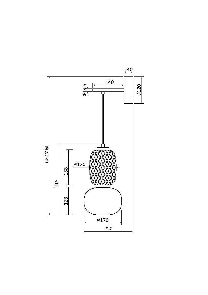 Бра Pattern MOD267WL-L18CH3K