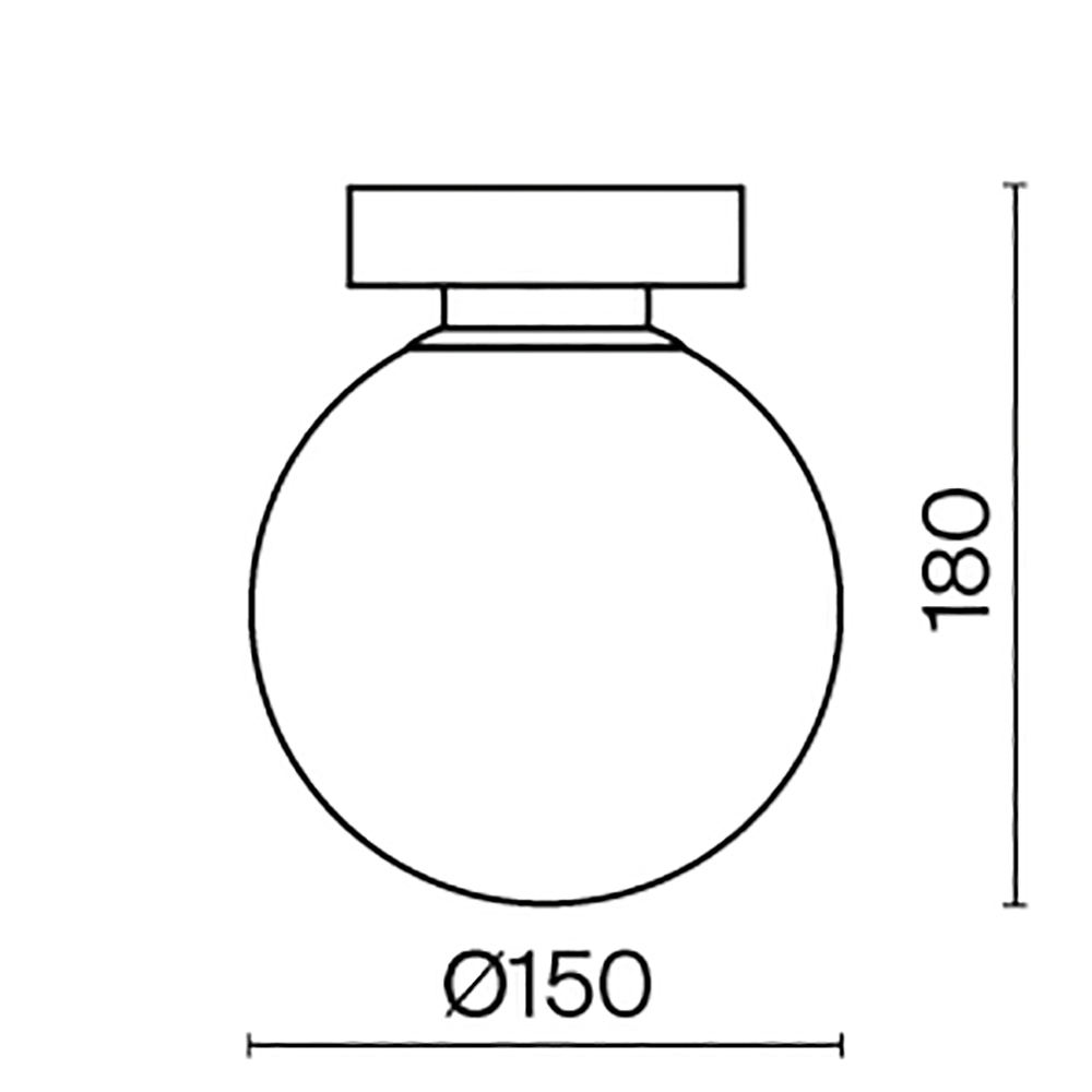 Бра Basic form MOD321WL-01B