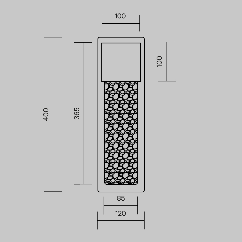 Настенный светильник Golthic MOD474WL-L20B3K