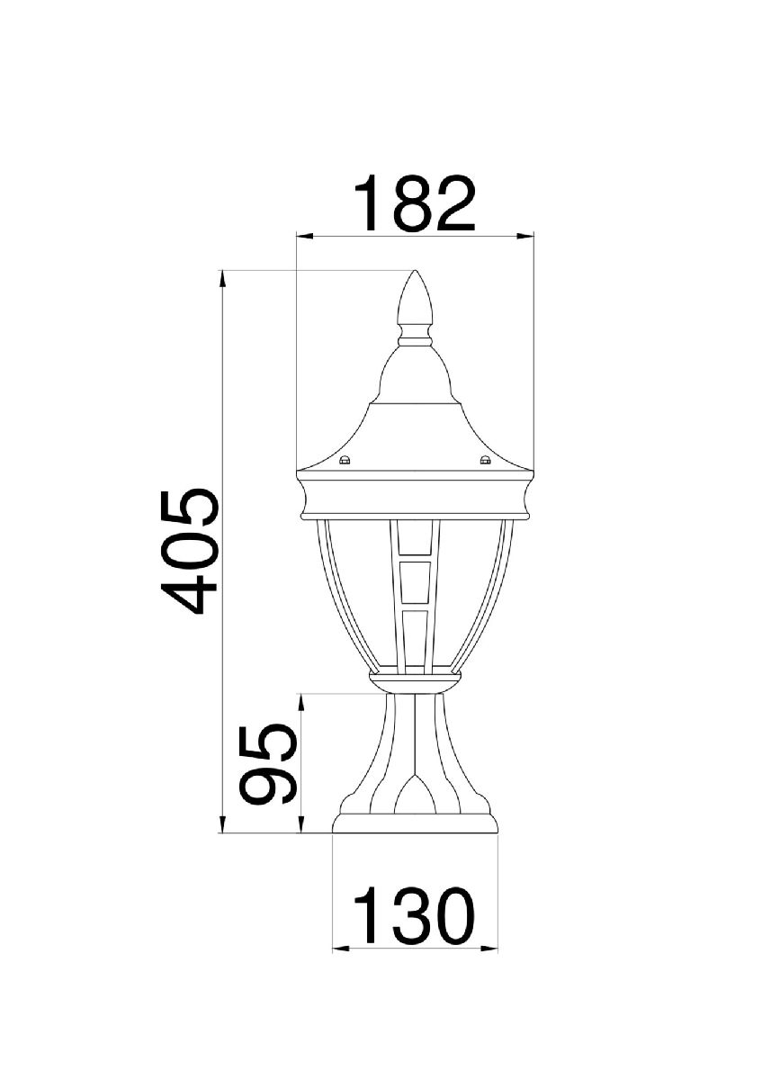 Ландшафтный светильник Rivoli O027FL-01B