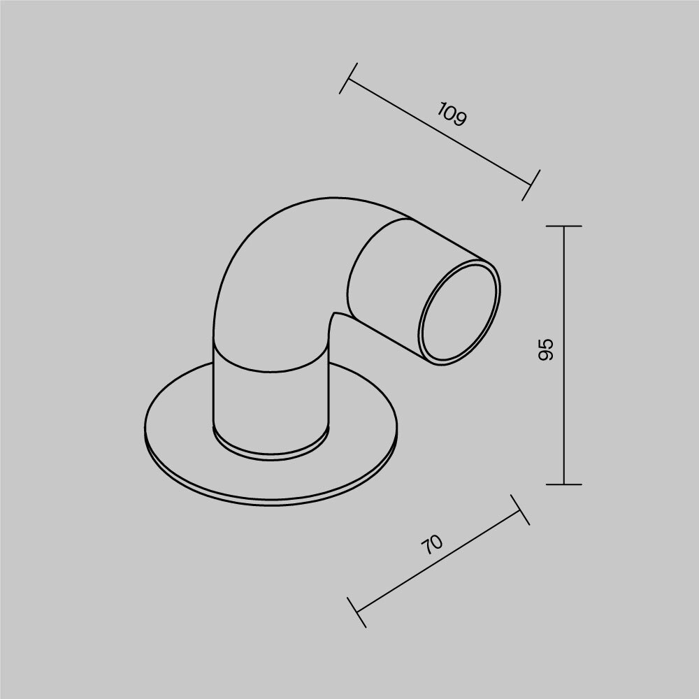 Ландшафтный светильник Sleek O477FL-L2GF3K1