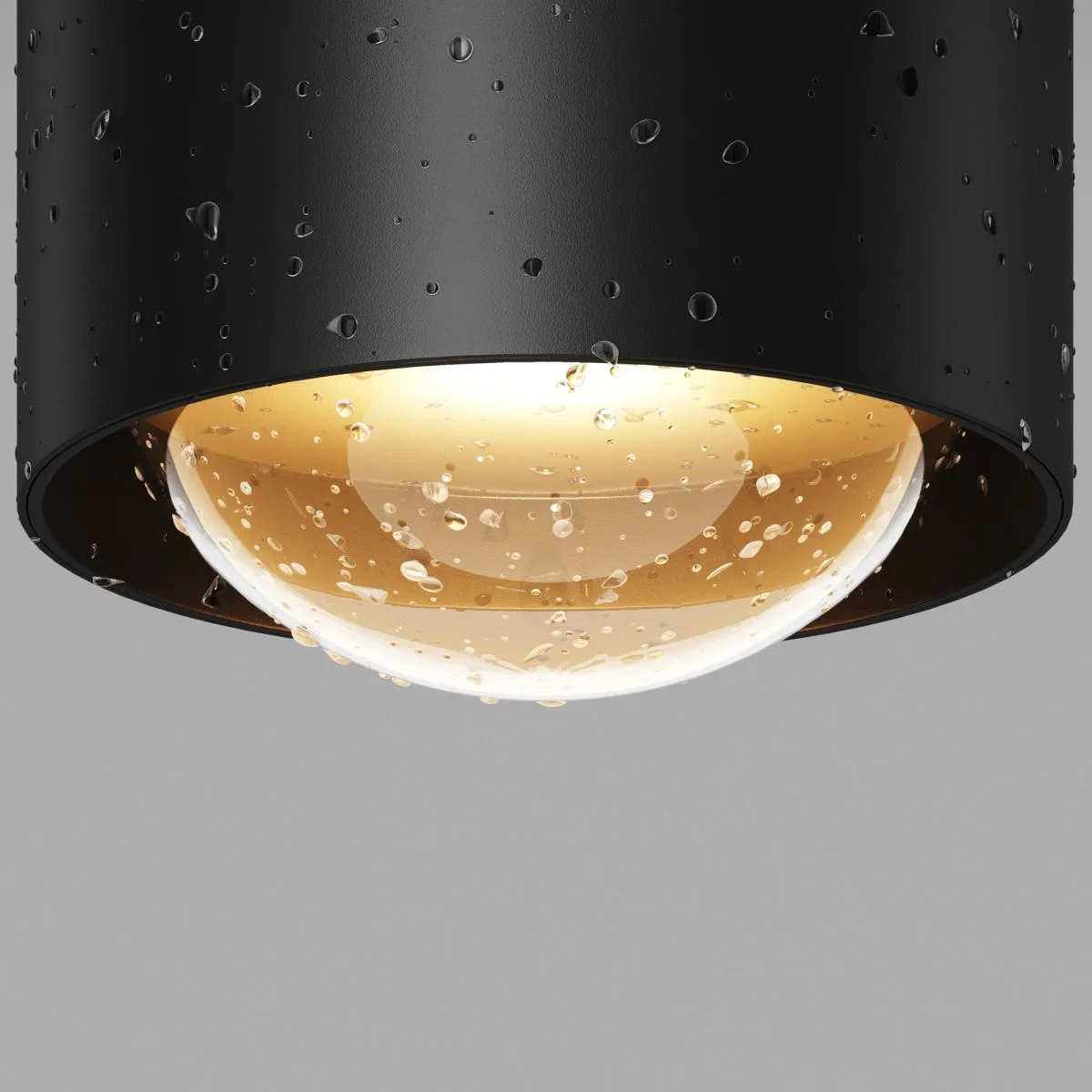 Уличный потолочный светильник Lumina O498CL-L15B3K
