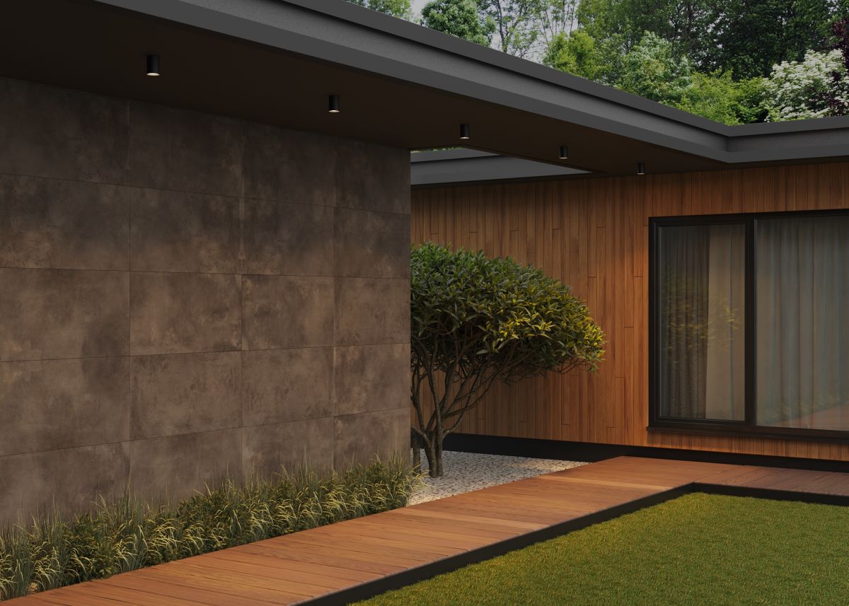 Уличный потолочный светильник Luxe O500CL-L10B3K
