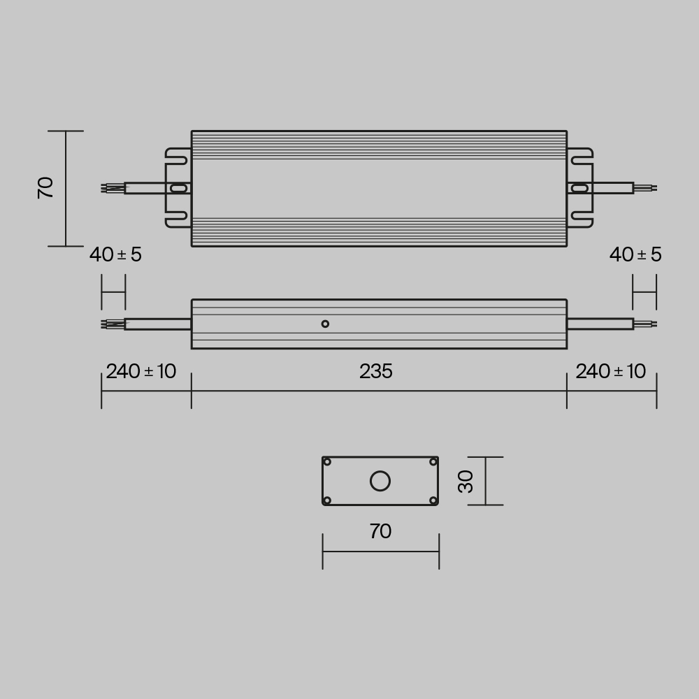 Блок питания Power Supply Magnetic PSL008-150W-48V-IP67