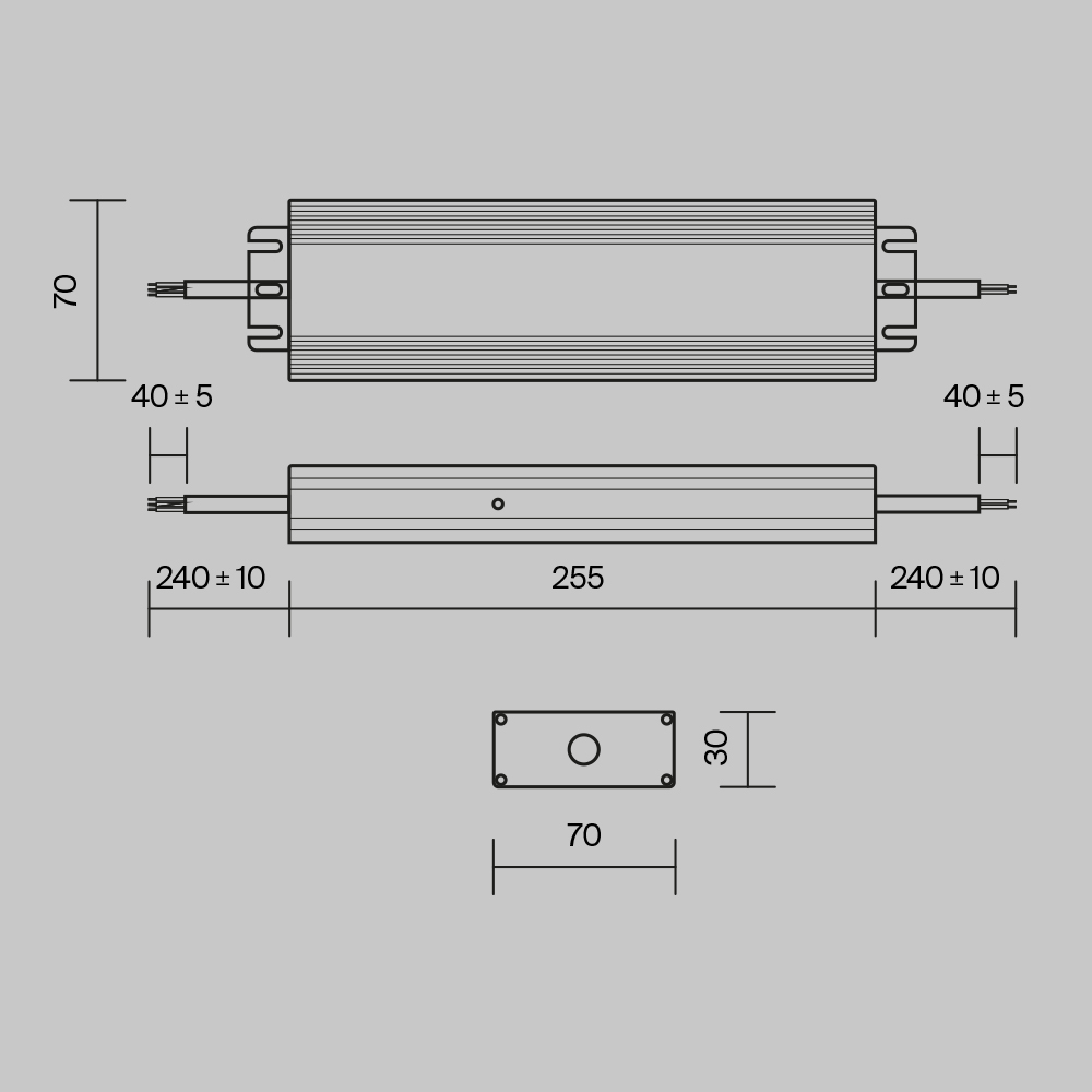 Блок питания Power Supply Magnetic PSL008-200W-48V-IP67