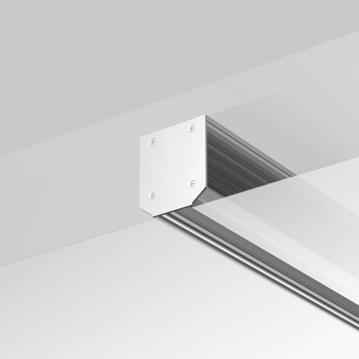 Заглушка торцевая к профилю, 2шт Technical TRA034MPEC-21S(N)