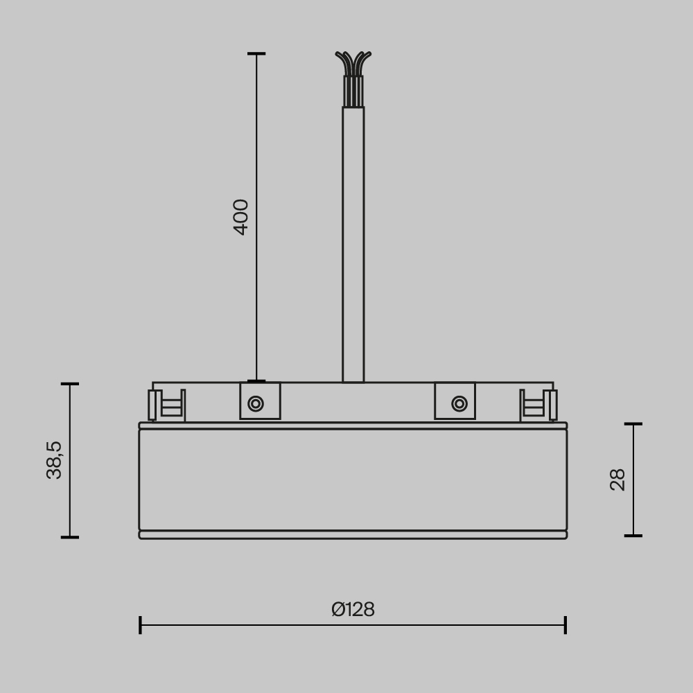 Блок питания встраиваемый Basity DC48В 4.1A IP54 TRA172DR-200W-B