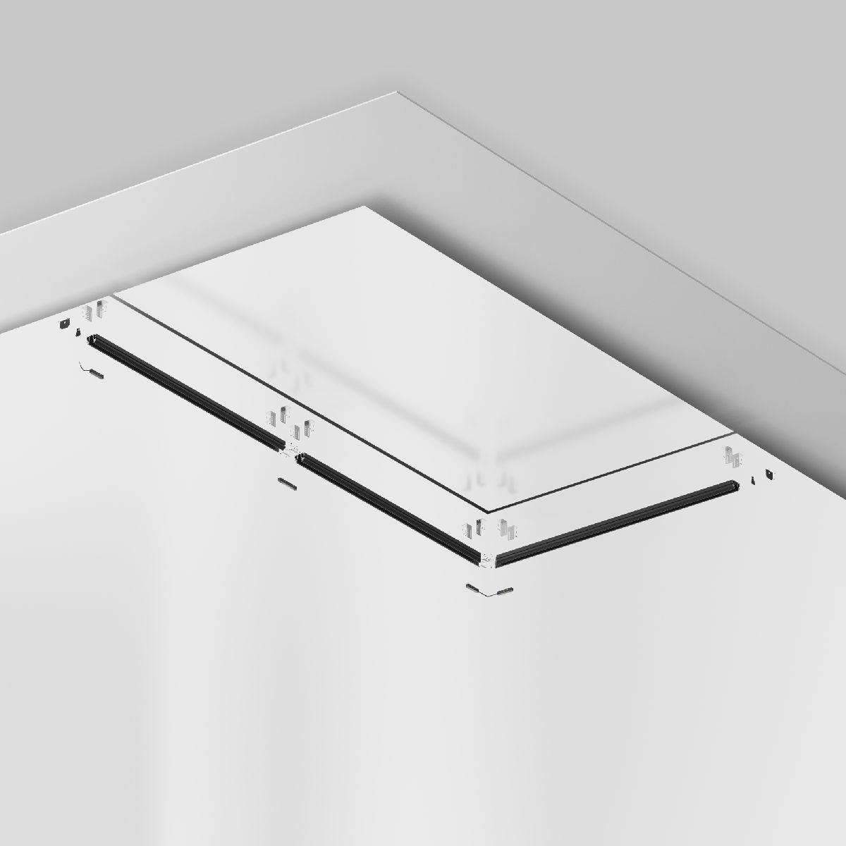 Магнитный встраиваемый шинопровод Busbar trunkings Exility TRX034-SCH-422B