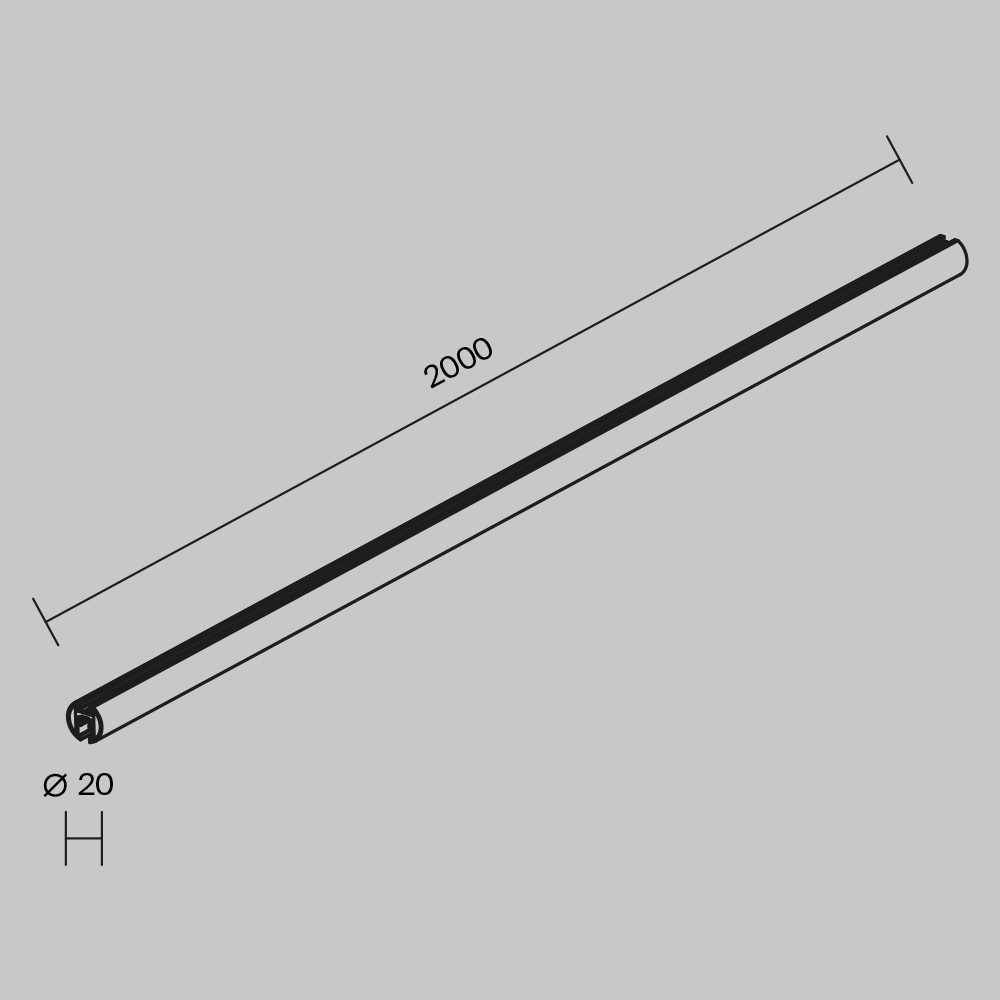 Шинопровод Levity TRX184-R-112B