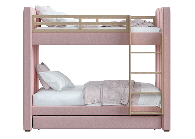 Кровать двухъярусная Cosy (розовый)