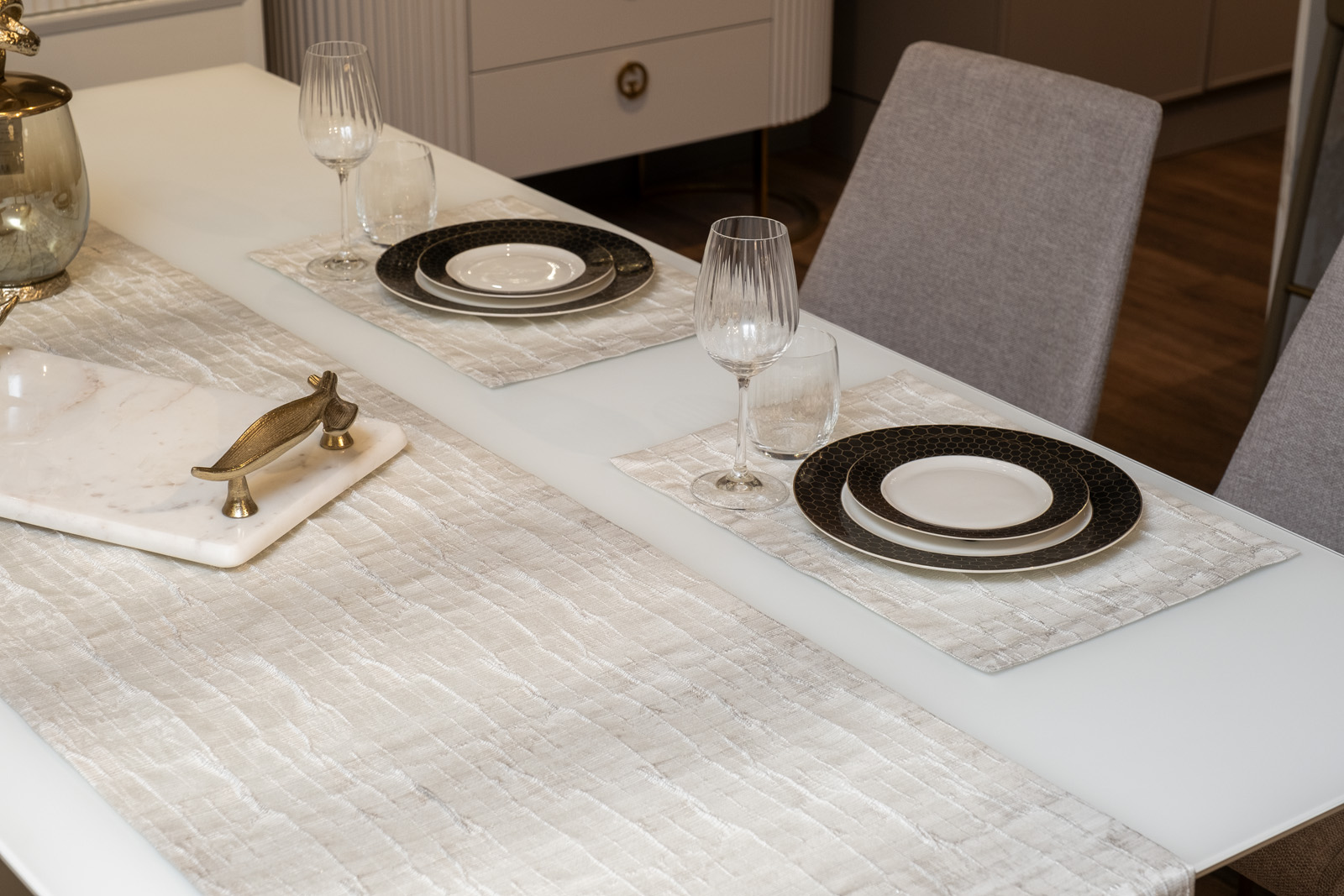 Набор для сервировки стола Люкс (luxury) 02 Дорожка 50*180 (1шт) ,салфетки 33*45 (2шт