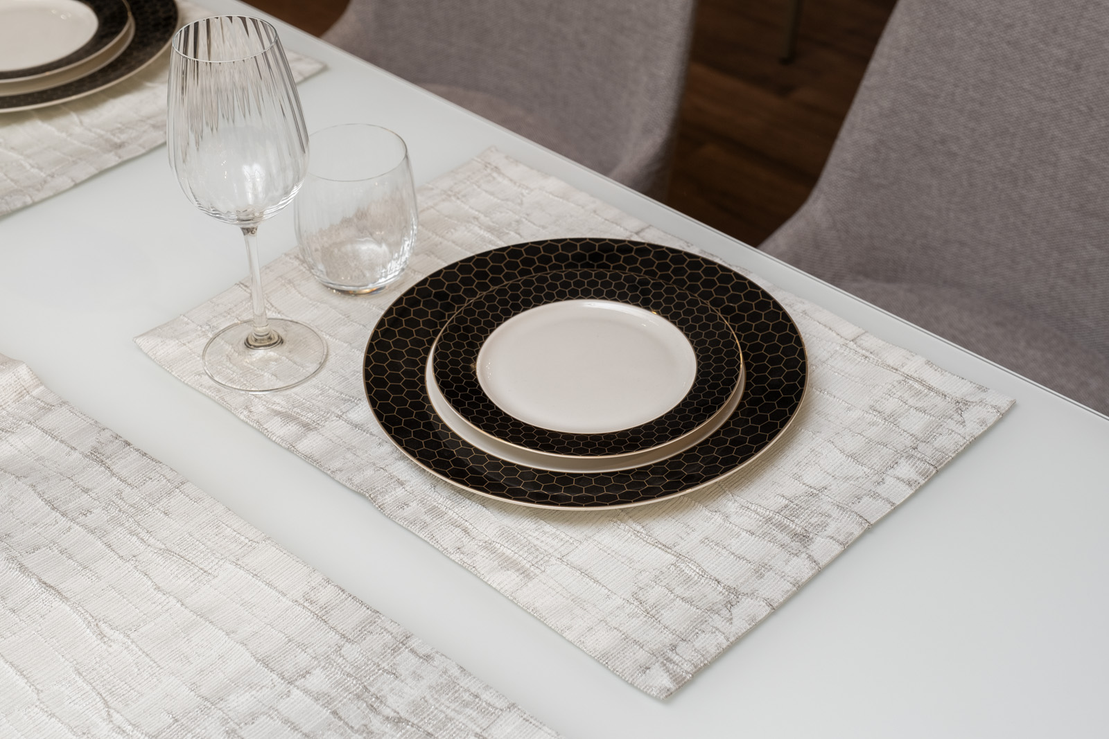 Набор для сервировки стола Люкс (luxury) 02 Дорожка 50*180 (1шт) ,салфетки 33*45 (2шт