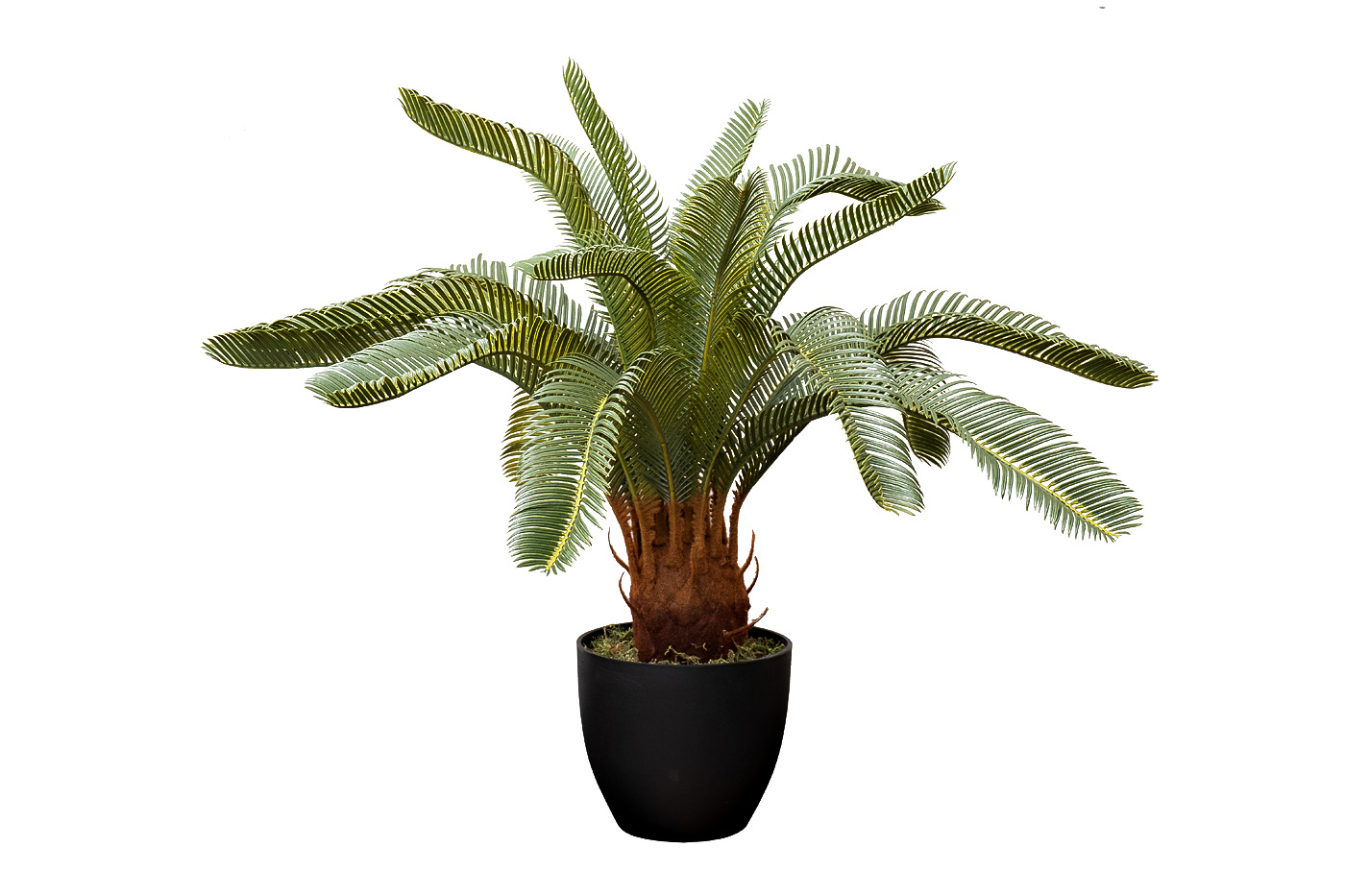 Пальма Цикас (Cycas) искусственная в горшке h68см