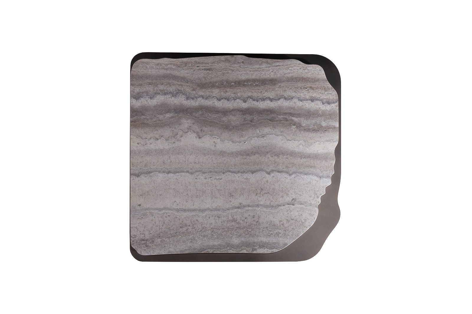 Стол журнальный Травертин (Travertine) 60*60*48см