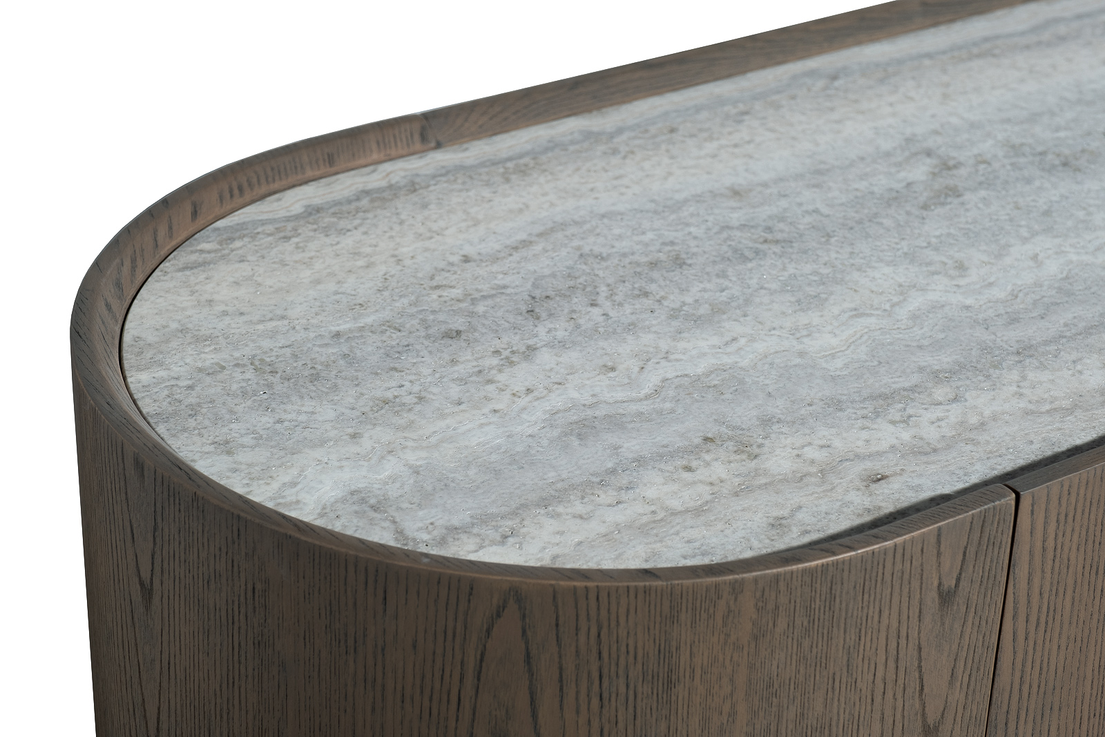 Тумба под телевизор Травертин (Travertine) 220*42*52,5см