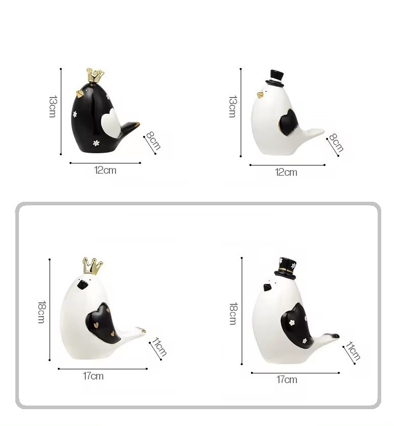 Комплект фигурок Love birds L