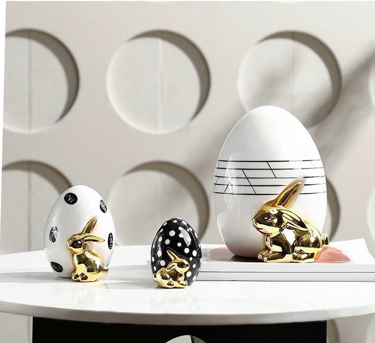 Фигурка Easter Rabbit Egg black