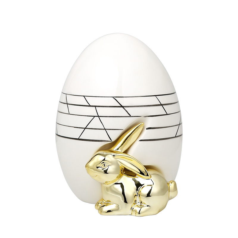 Статуэтка Line Rabbit egg