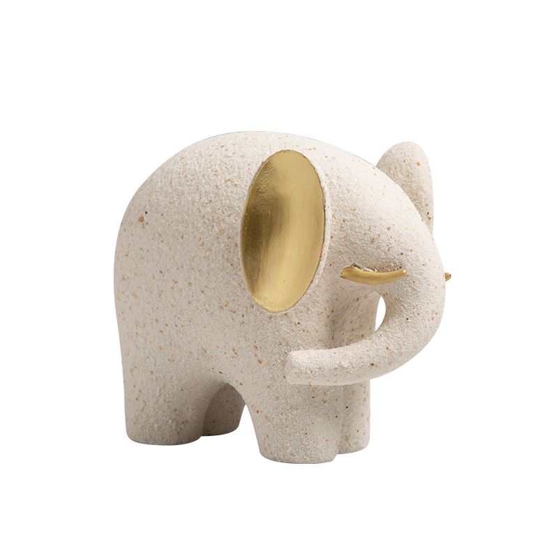 Статуэтка Golden ear elephant A
