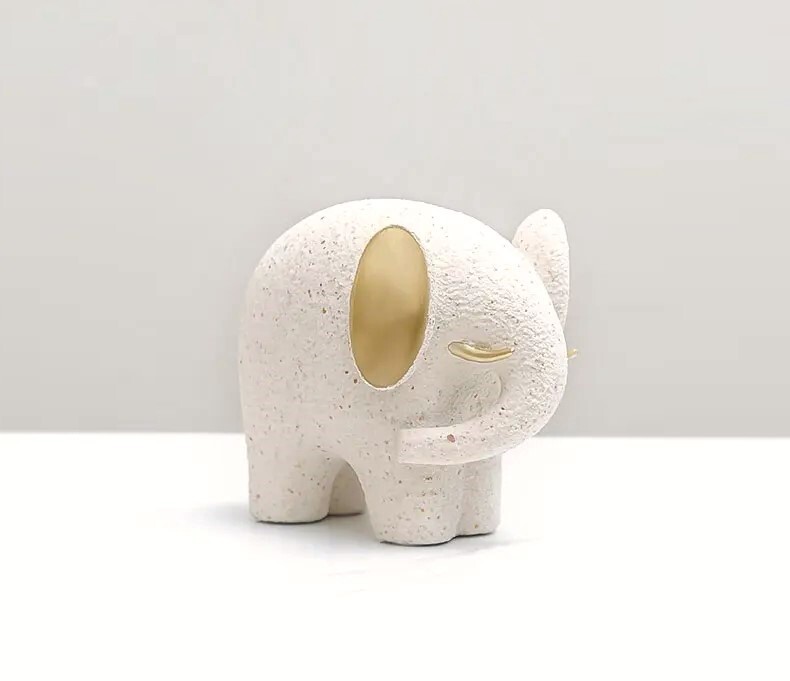 Статуэтка Golden ear elephant A
