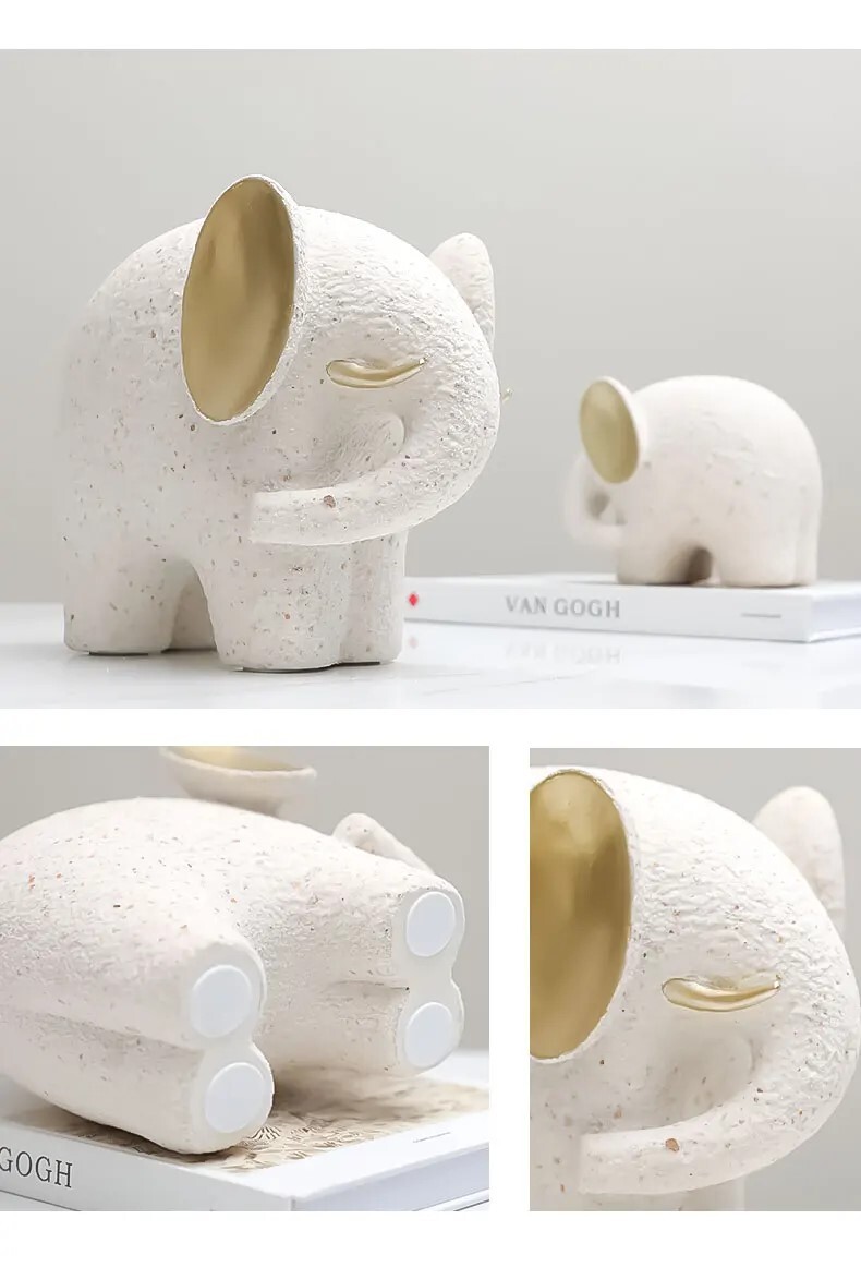 Статуэтка Golden ear elephant A