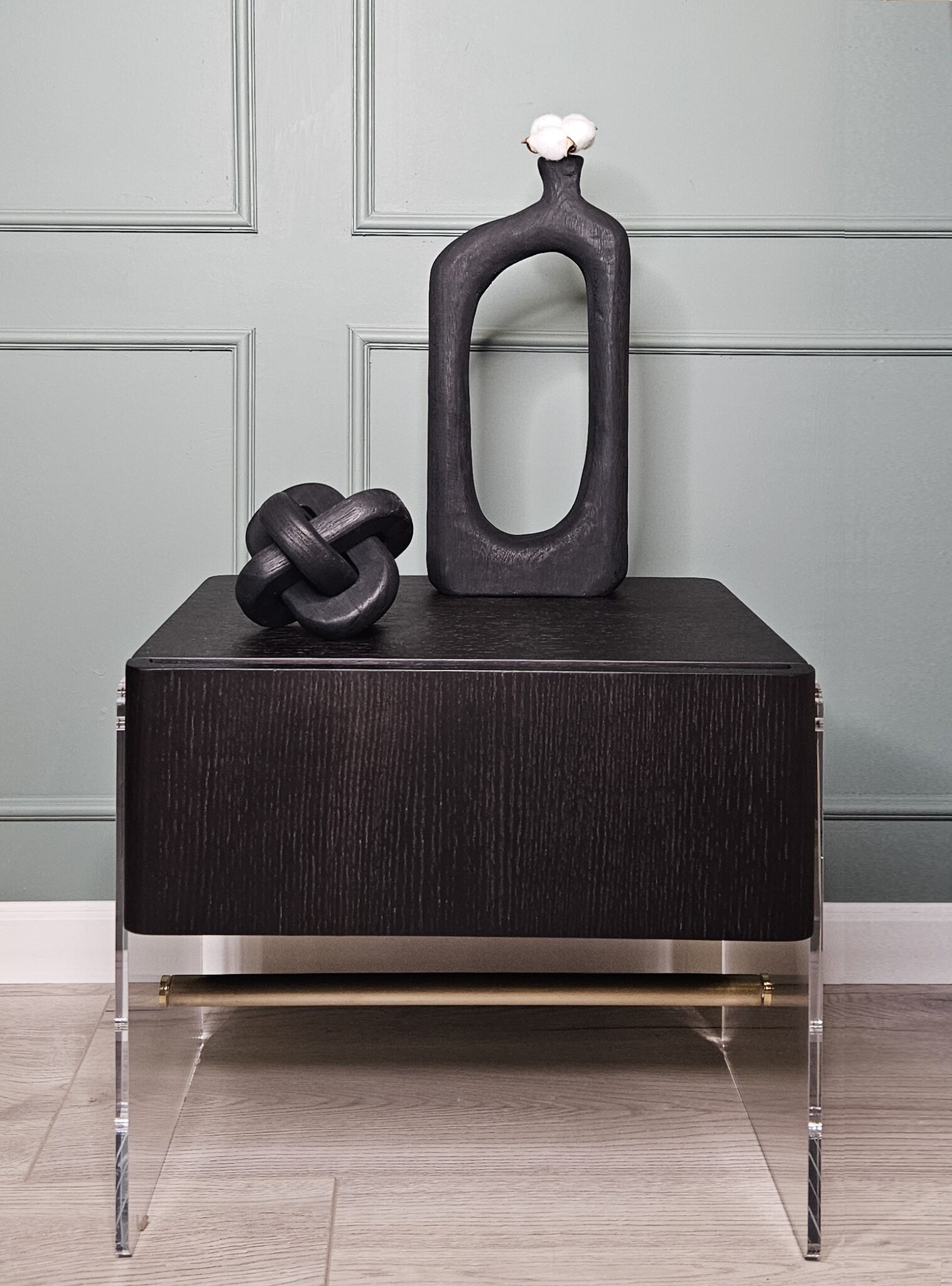 Ваза Square wooden vase