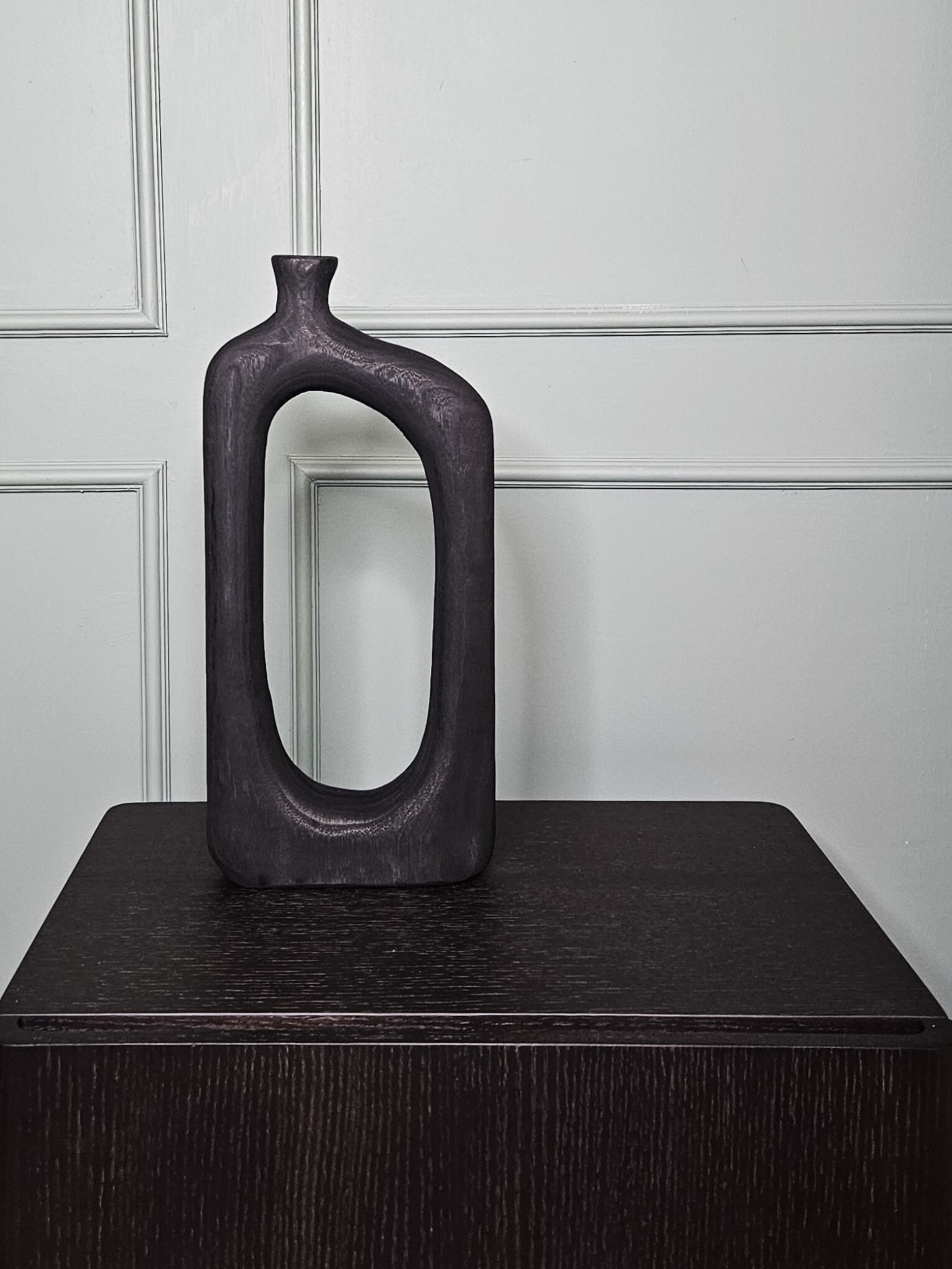 Ваза Square wooden vase