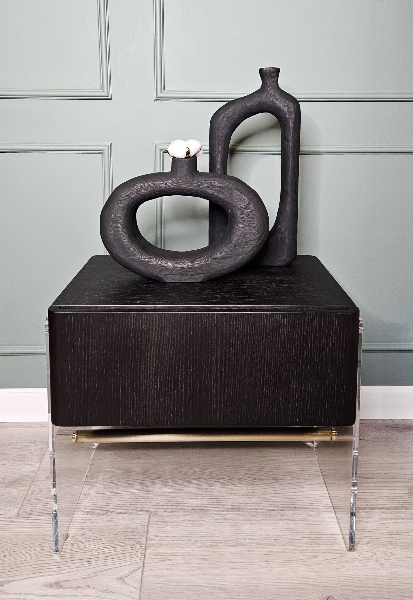 Ваза Square wooden vase