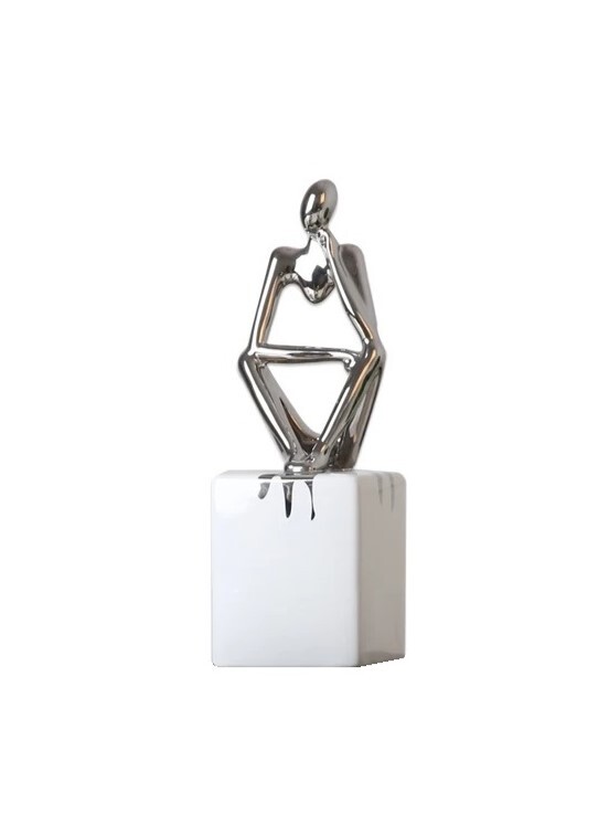 Статуэтка Man ornament silver