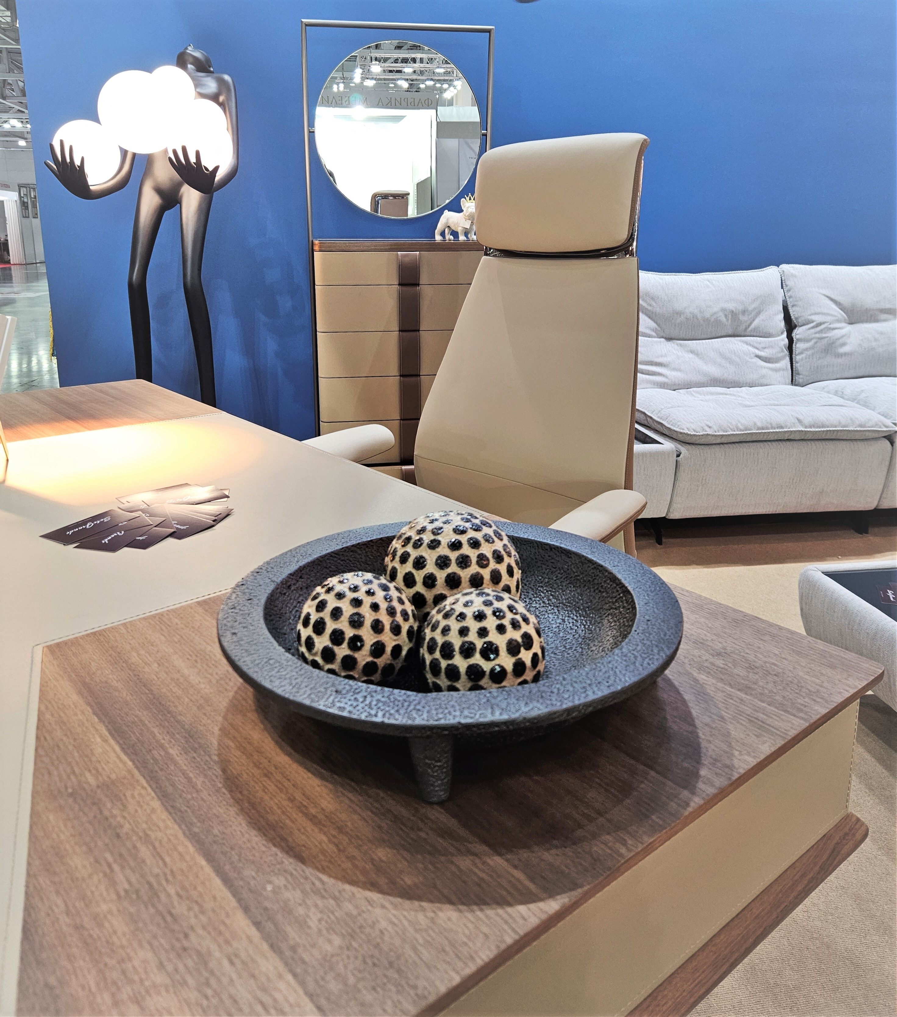 Статуэтка Black Polka Dot Sand Ball
