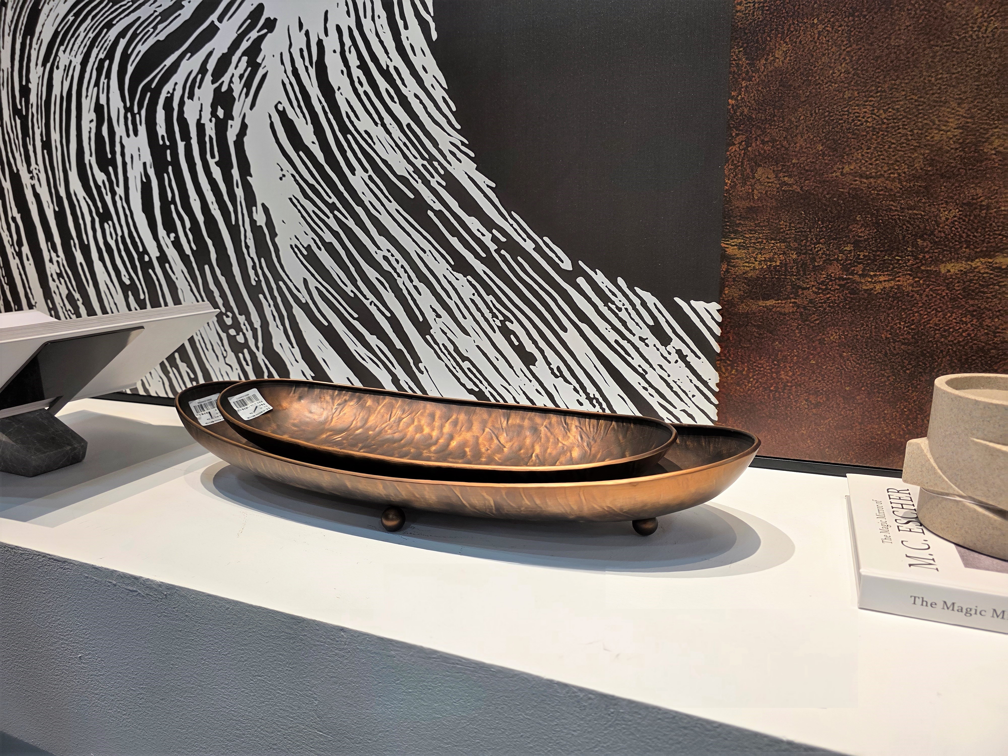 Чаша Hammer-Patterned Long Plate