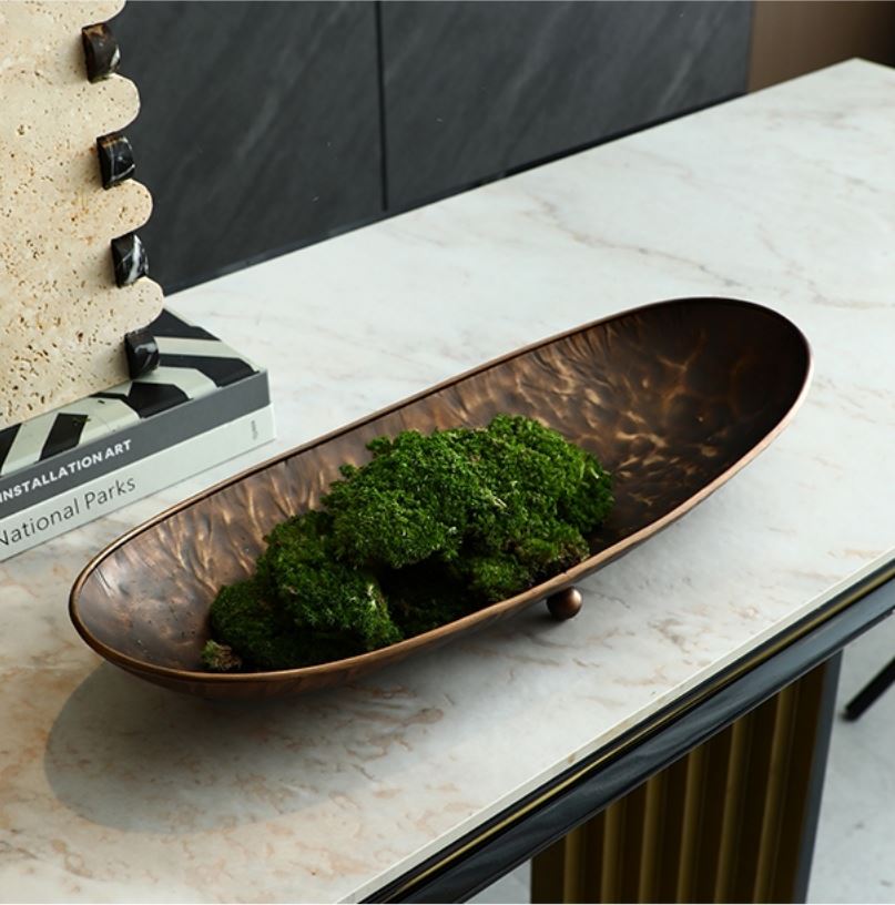 Чаша Hammer-Patterned Long Plate