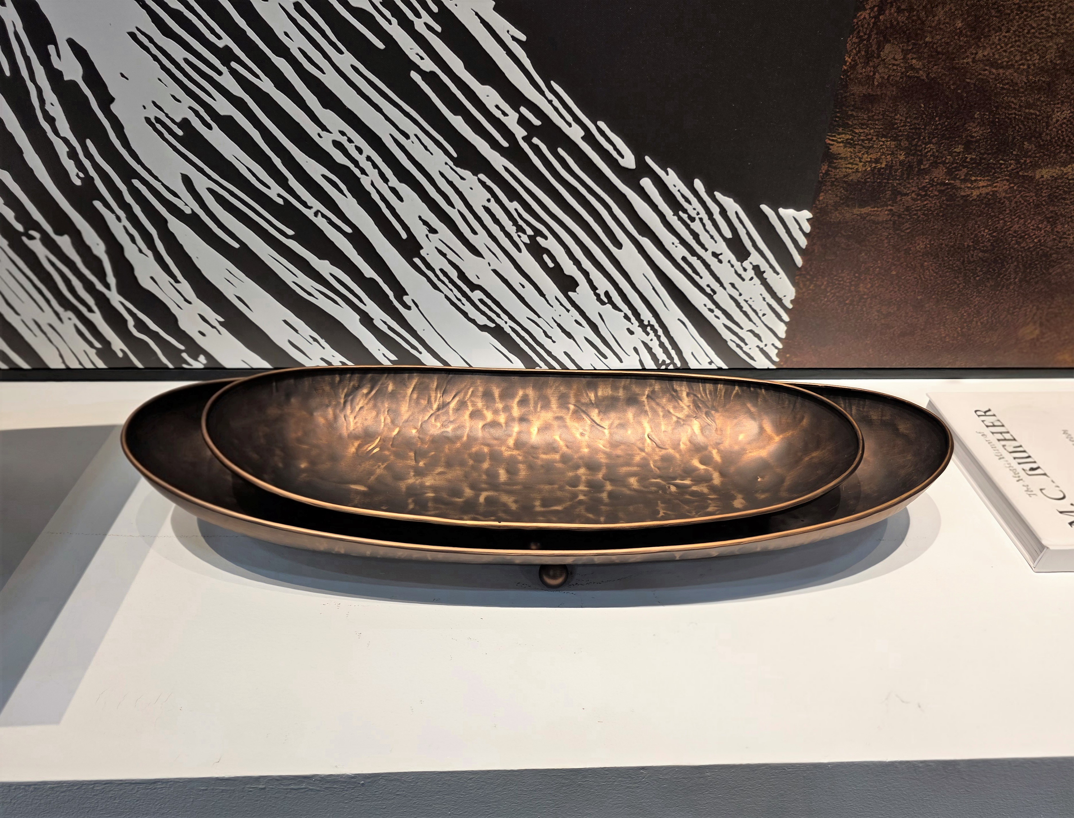 Чаша Hammer-Patterned Long Plate