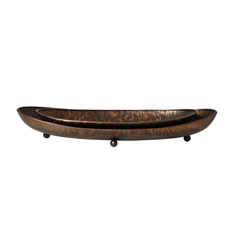 Чаша Hammer-Patterned Long Plate