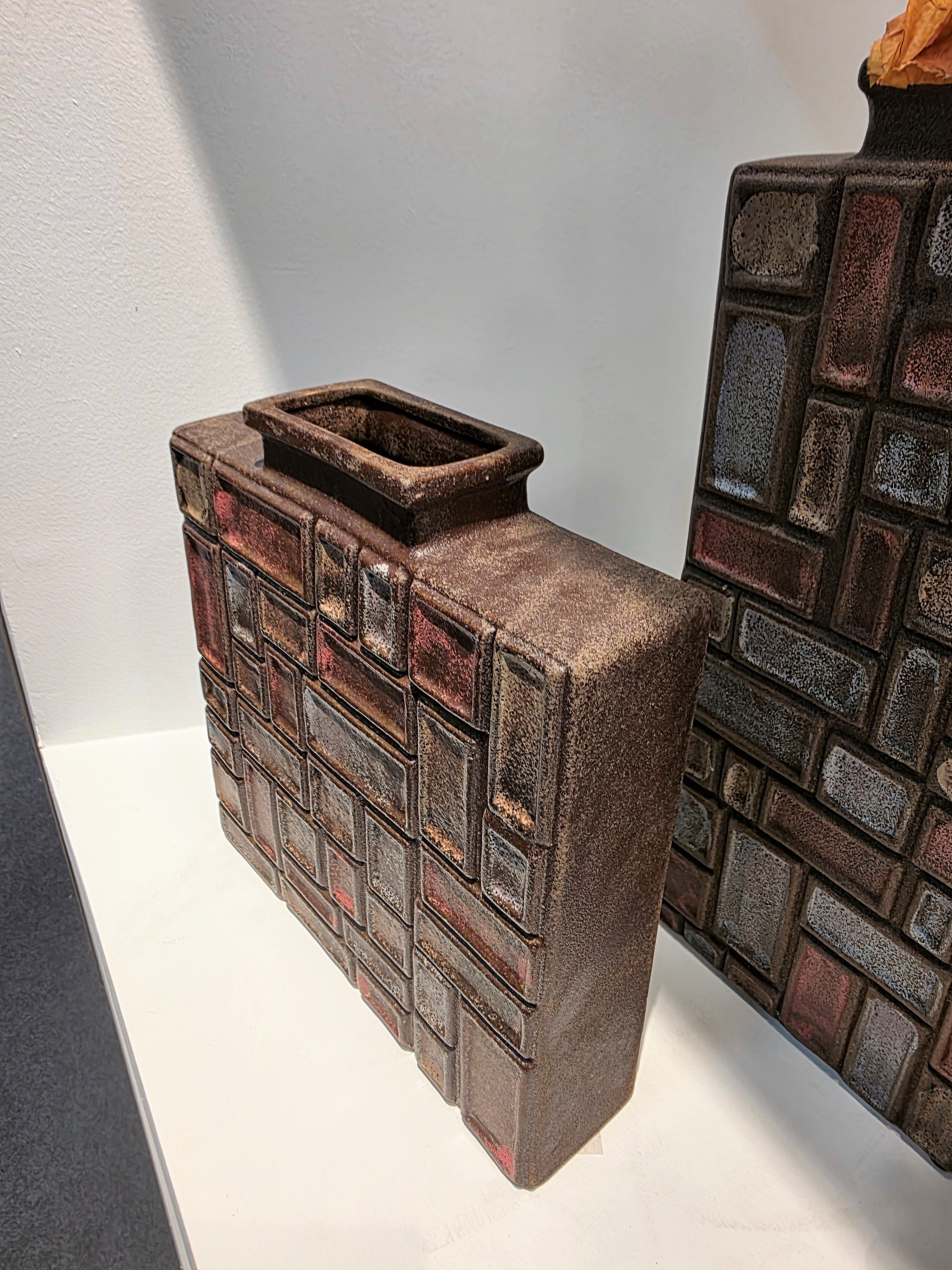 Ваза Colored square bottle