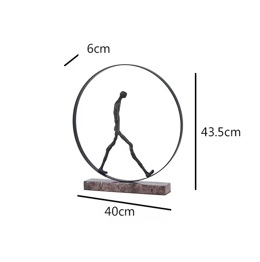 Статуэтка Man in circle KA5004A
